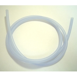 Titan Transarent Blue Silicone Tube  90cm Long